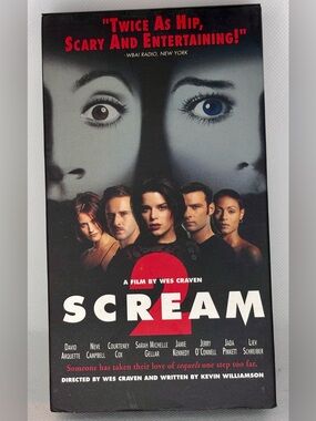 Scream 2 (VHS, 1998) Horror Wes Craved Tested
